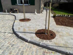 Granite edging stones