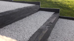 Bordure ardoise schiste