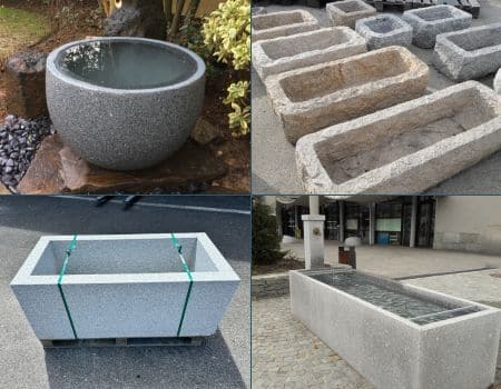 Vente de bassins granit